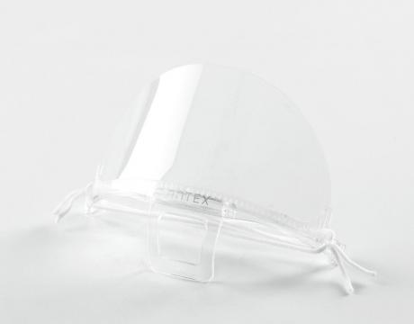 防飛沫透明口罩-透明支架
