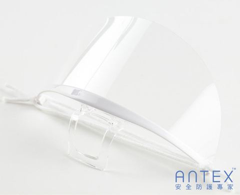 可拆型透明口罩(白色支架)